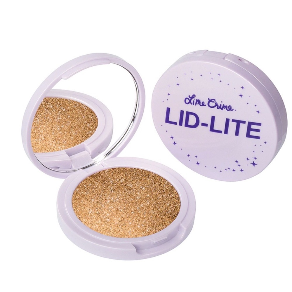NIB Lime Crime lid lite eyeshadow in gold road